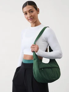 Athleta All About Small Crossbody Hobo Bag - Picture 1 of 28