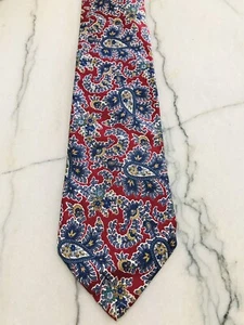 CORBATA FLORAL CHRISTIAN DIOR VINTAGE para hombre - Imagen 1 de 3