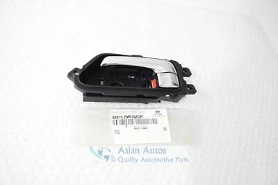 Manija de la puerta del conductor izquierdo original Hyundai Genesis Coupé 11-12 826102M510ZCR OEM Foto 1 de 3