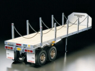 TAMIYA 56306 RC Flatbed Semi-Trailer - Immagine 1 di 4