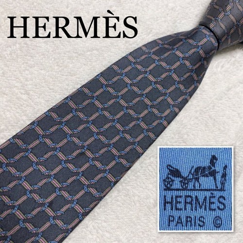 HERMÈS Cravatta uomo HERMES Francia vera seta cravatta abito classico lusso multicolore T149