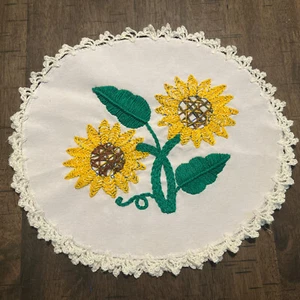 Mexican Handnmade Floral Embroired Cloth Tortilla Warm Holder New Condition  - Picture 1 of 3