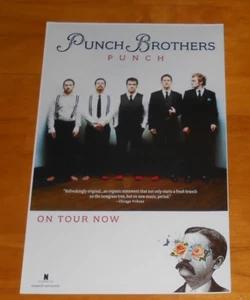 Punch Brothers Punch Tour Poster Promo Original 11x17 RAR Folk - Bild 1 von 2