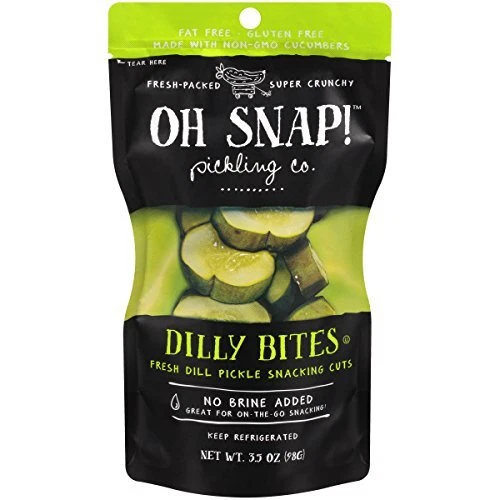 Oh Snap Fresh Dill Pickle Snacking Cuts, 3.5 Ounce (Pack of 12) - Image 1 of 1
