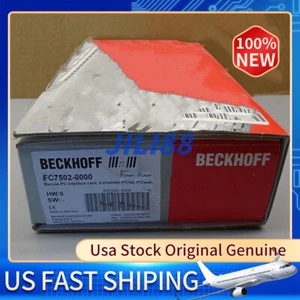 FC7502 FC7502-0000 SERCOS Interface 2 Channels PCI Card New Sealed Beckhoff - Afbeelding 1 van 3