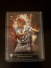 Andrew Stevenson RC 2018 Tops Inception #16 Red #'d 34/75 Nationals