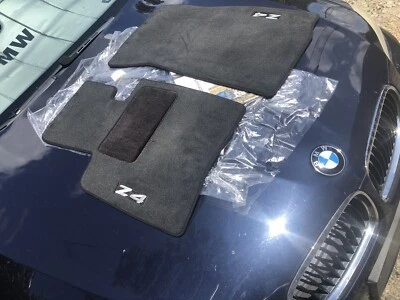 Alfombrillas originales BMW Z4 E85 3.0i 2.5i Roadster 2003-2008 alfombrilla alfombra genuina💯 Foto 1 de 4