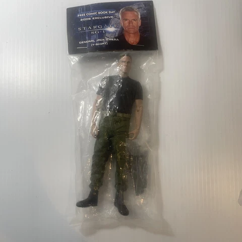 Stargate SG1 General Jack O'Neill Figure 2006 Free Comic Book Day DST Cover