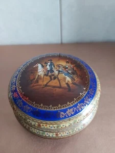 -~Friedrich Simon Carlsbad-~Porzellan Puderdose, Schmuckschale-~Napoleonserie-~ - Bild 1 von 19