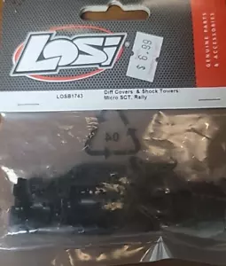 LOSI DIFF COVERS & SHOCK TOWERS : MICRO SCT, RALLY LOSB1743 - Picture 1 of 2