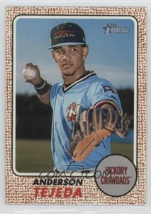 (8) card Anderson Tejeda lot 2017 17 Topps Heritage Minor Rookie Card Rangers - Bild 1 von 1