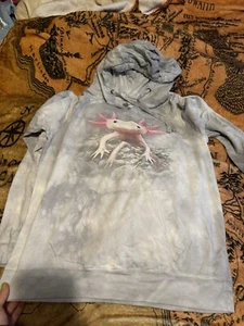 The Mountain Medium Tie-Dye Hoodie Sweatshirt Neu AXOLOTL - Bild 1 von 5