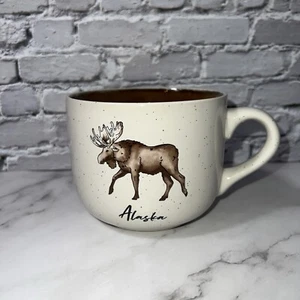 Alaska Moose 24oz Large Coffee Tea Mug Arctic Circle Enterprises ✅ Nice - Picture 1 of 11