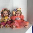 Effanbee Dolls - -  1997 Rare Dolls With Beautiful Dress Measure 12 Inches