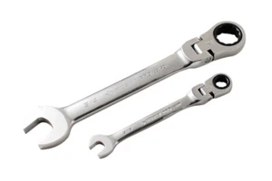Cr-V Flexible Ratcheting Combination Open Ratchet Ring Spanner Individual:8-24mm - Imagen 1 de 4