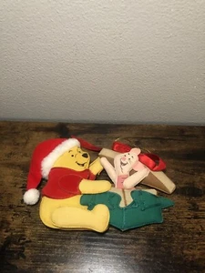 Vintage Disney Winnie the Pooh and piglet Christmas ornament - Picture 1 of 11
