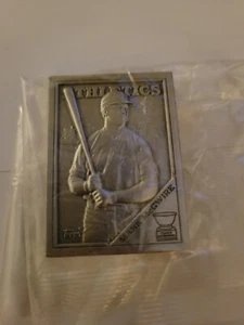 Vintage Topps Mark McGwire Oakland Athletics Metal Baseball Card - Picture 1 of 2