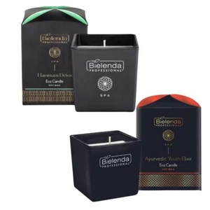 Bielenda Ayurvedic Youth Elixir o Hammam Desintoxicación Fragante Cera de Soja Vela Eco 1 pieza - Imagen 1 de 3