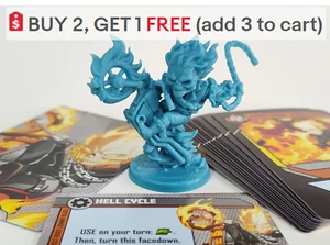 Ghost Rider Johnny Blaze - Marvel United multiverse mini kickstarter miniature - Picture 1 of 3