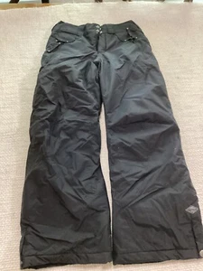 Columbia Unisex Childrens Titanium Black Kids Snow/ski pants Sz 10/12 - Picture 1 of 5