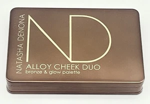 Natasha Denona Alloy Cheek Duo Bronzing Blush & Highlighting Palette NEW No Box - Picture 1 of 4