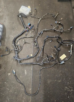 2002 GMC Sierra 2500HD 4x4 6.0 Engine & Transmission Harness - Image 1 of 4