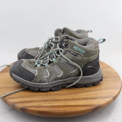 Red Head Brand Co. Botas con Cremallera Niños Talla 6M Gris Azul Impermeables Senderismo Gamuza Foto 1 de 4