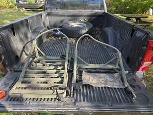 API THE GRAND SLAM BOWHUNTER MODEL GS 2400 ALUMINUM CLIMBING TREE STAND CLIMBER - Picture 1 of 13