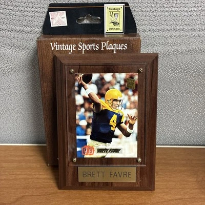 🏈 1994 Topps Stadium Club #604 Hof Brett Favre Green Bay Packers 4x6 PLACA WBX Foto 1 de 4