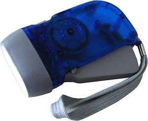 Torcia a Dinamo a LED in AUTO CARICA per campeggio, auto in panne, sopravvivenza - Foto 1 di 2