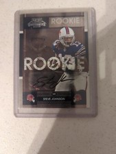 2008 Playoff Contenders Steve Johnson #219 Rookie Auto RC Buffalo Bills
