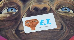E.T. 1982 PARKER THE EXTRA TERRESTRIAL BOARD GAME SPARE ELLIOTT CARD VINTAGE - Picture 1 of 3