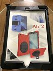 For Apple iPad Air 2 Case  9.7" Heavy Duty Shockproof Rugged Cover Black