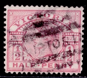 Victoria Australia Sc #160 Queen Victoria ½p (1886) USED - Picture 1 of 1