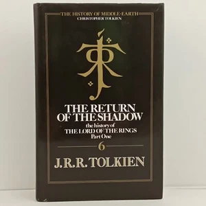 The Return Of The Shadow 6 J.R.R Tolkien Unwin Hyman 1988 Second Edition Used F1 - Picture 1 of 15