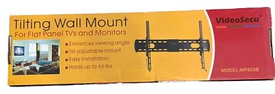VideoSecu MLP603B TVMonitor Wall Mount - Black NIB - Image 1 of 4