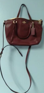 Coach Prairie Cherry-Red Crossbody Bag. Used But In Good Condition - Picture 1 of 3