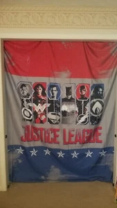 DC Justice League Batman, Superman, Twin/Full, Bettdecke/Bettbezug - Bild 1 von 3