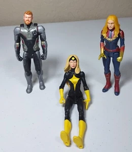 Hasbro Marvel End Game Captain Marvel & Thor; Legends Dark Star - Picture 1 of 16