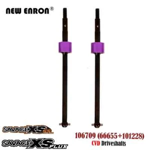 106709 CVD Axle Drive shafts Universal Driveshaft FOR RC HPI Savage XS SS Flux - Picture 1 of 9