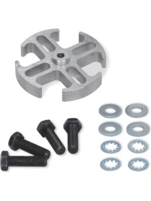 Flex-A-Lite Fan Spacer 1 Thick Hardware Aluminum Natural For Ford GM (106880) - Image 1 of 4