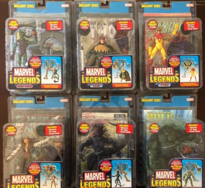 NUEVO EN PAQUETE COMPLETO MARVEL LEGENDS SERIE ONSLAUGHT SET BASE SELLADO ¡DOS VARIANTES! TOYBIZ Foto 1 de 4