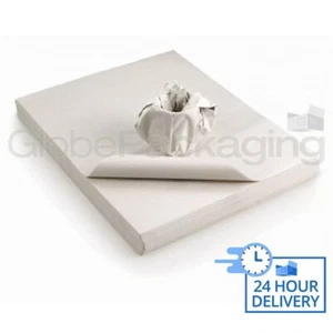 600 FOGLI DI IMBALLAGGIO BIANCO CARTA TAGLIATA 500x750mm - Foto 1 di 6