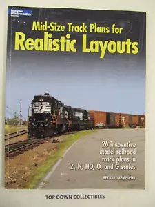 Planes de vías de tamaño mediano para diseños realistas por modelo de libros de ferrocarriles - Imagen 1 de 2