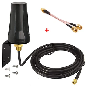 Omni Directional 4G 3G MIMO External Antenna SMA For Huawei B715 B315 B525 E5186 - Picture 1 of 16