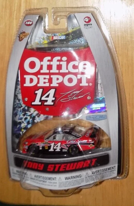 TONY STEWART 1:64 OFFICE DEPOT RED  HOOD  (WC) - Image 1 of 1
