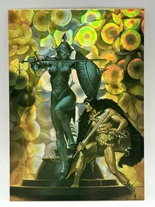 Conan Serie 2 1994 Comic Bilder Prisma Insert Card P3 SS Cvr #90 - Bild 1 von 2