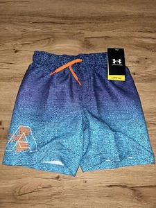 UNDER ARMOUR YOUTH UPF 50 SWIM TRUNKS SIZE SMALL NWT $40 - Picture 1 of 4
