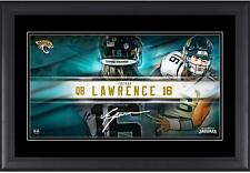Trevor Lawrence Jacksonville Jaguars Framed 10" x 18" Player Nameplate Collage