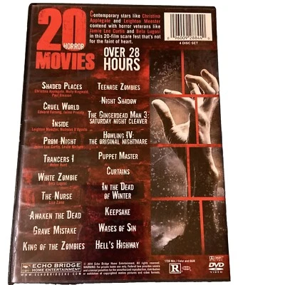 20 Horror Movies Dvd Suspense Gore Slasher Collection 2012 To 2013 - Image 1 of 4